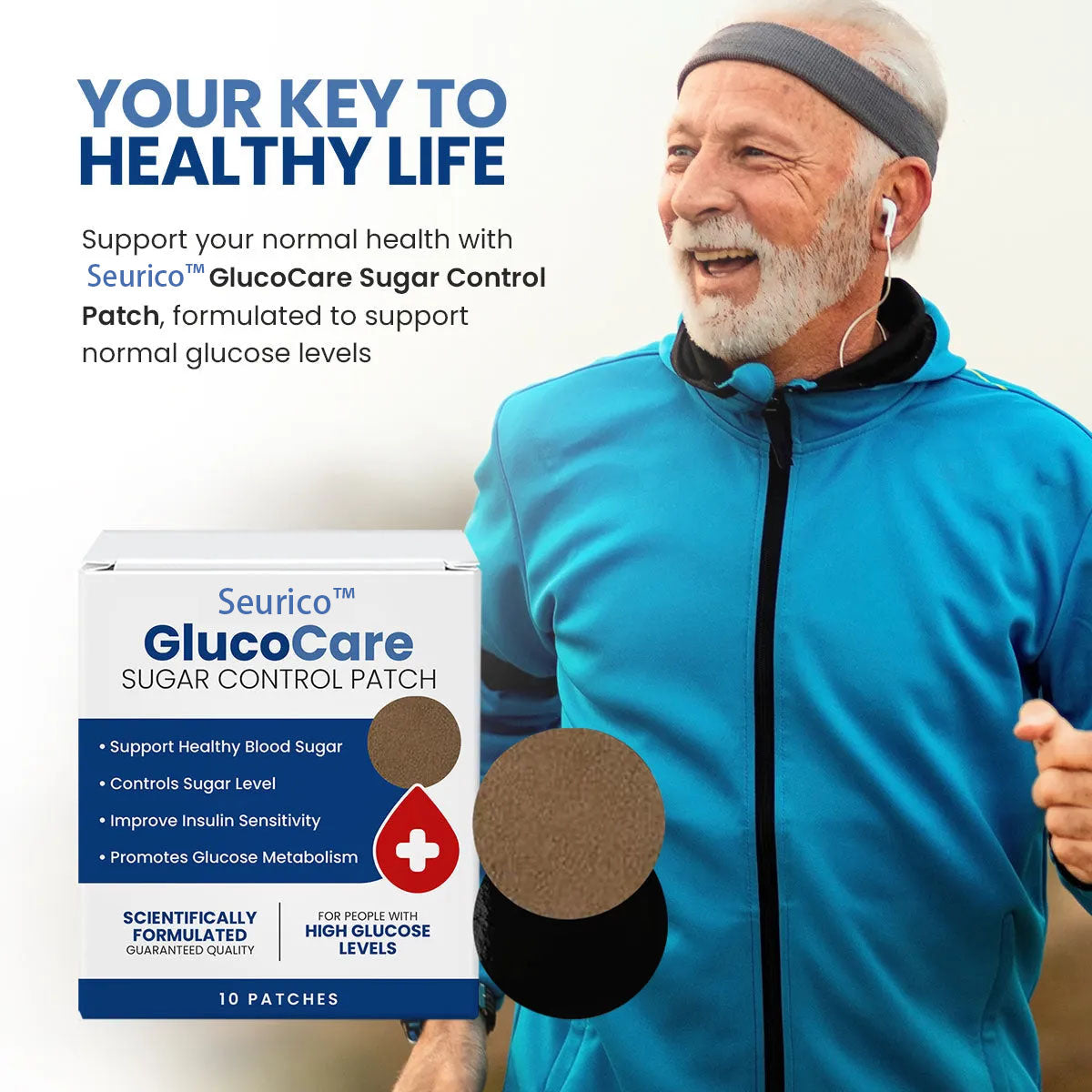 Seurico™ GlucoCare Blood Sugar Control Patch (Top2)